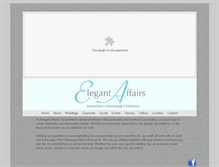 Tablet Screenshot of elegantaffairs-mass.com